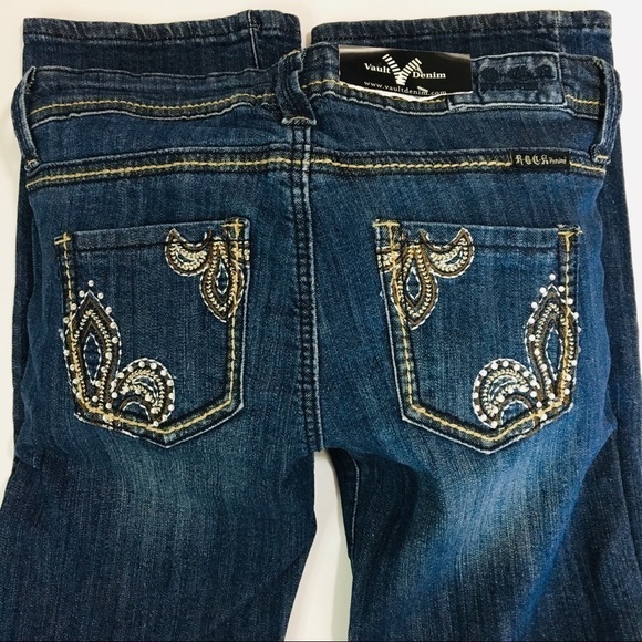 Vault Denim Women's Premium Straight Leg Jeans 29 - Picture 2 of 8